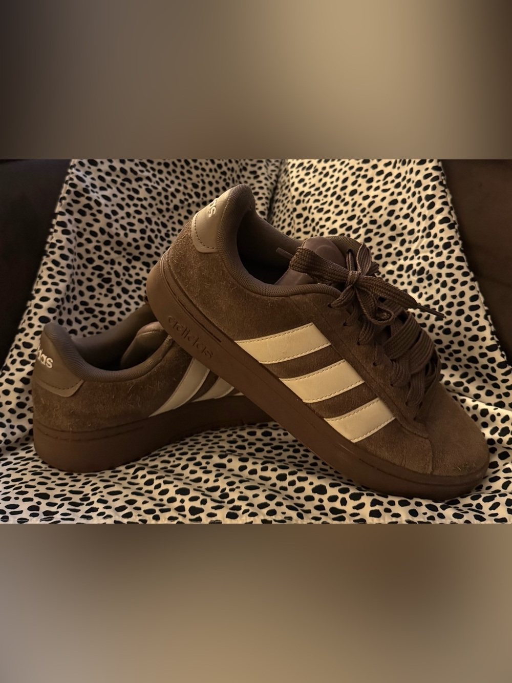 adidas Brown Suede Sneakers US size 8.5